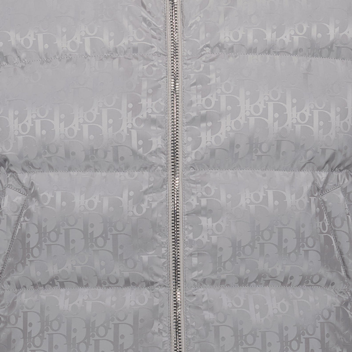 Oblique sleeveless jacket