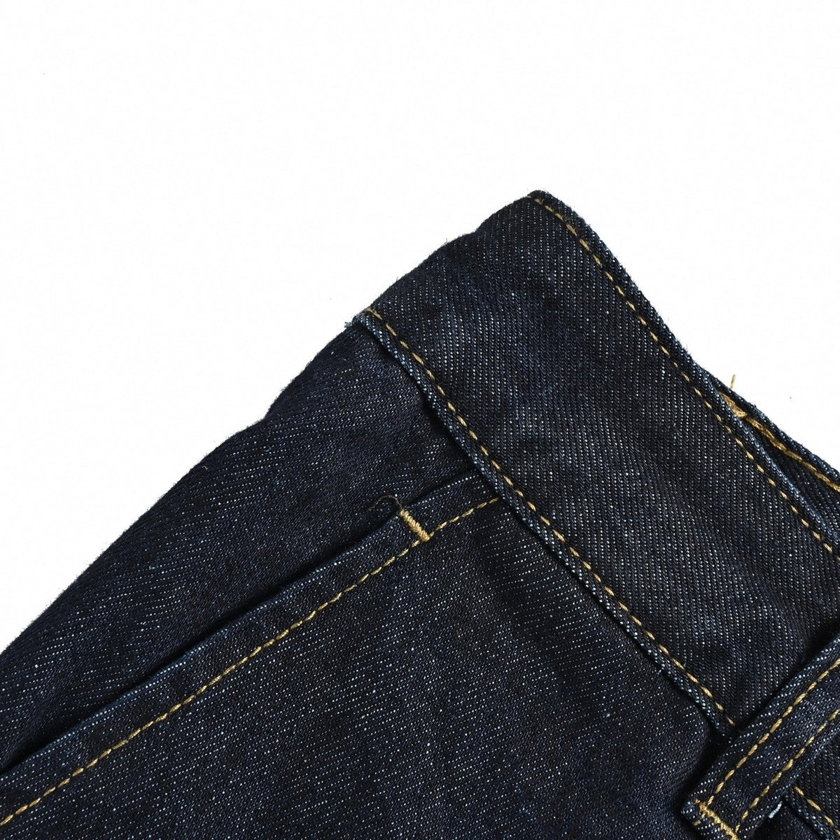 Tailored LV Logo Denim Shorts | Dark Indigo