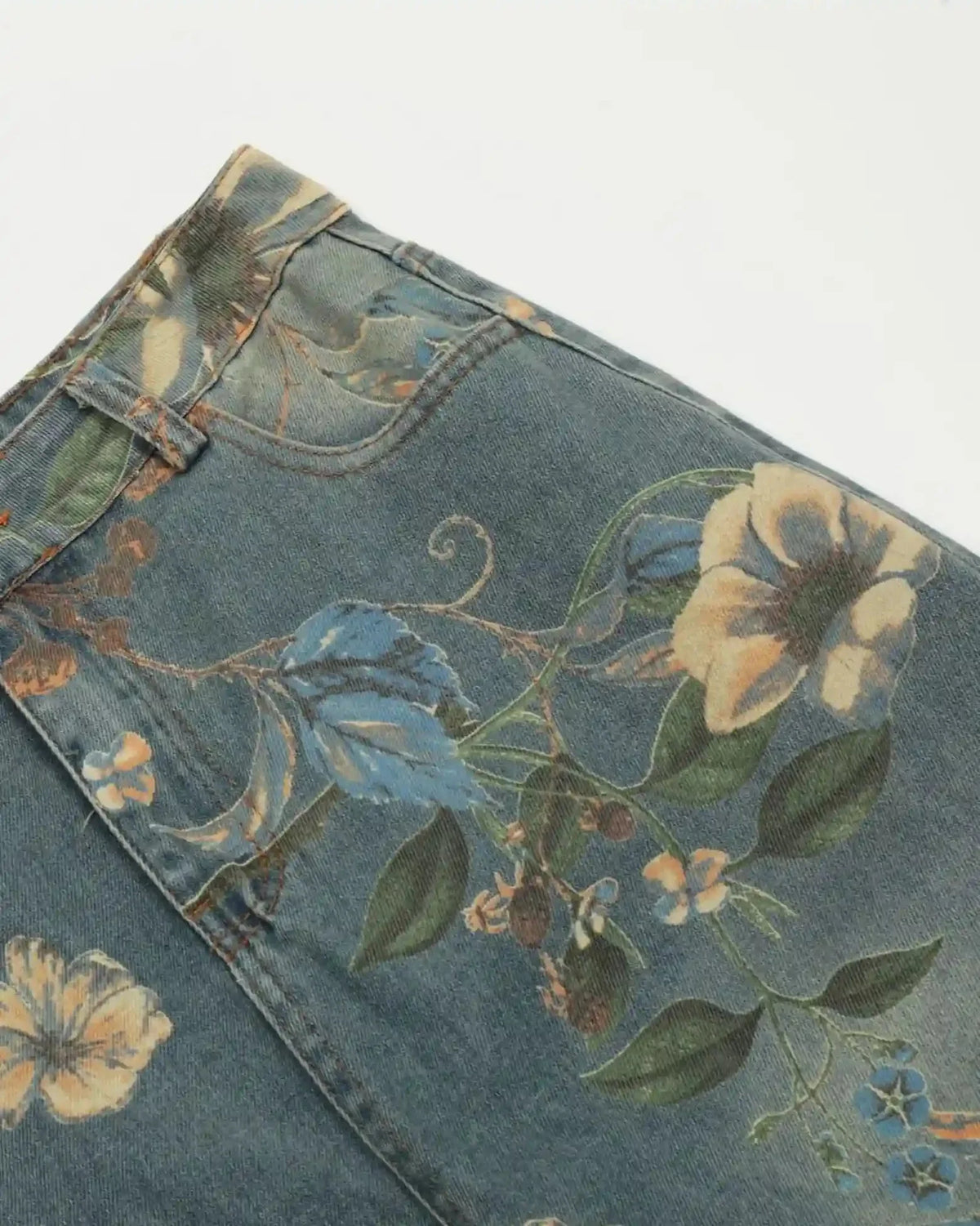 "FLORAL" Graphic Trousers