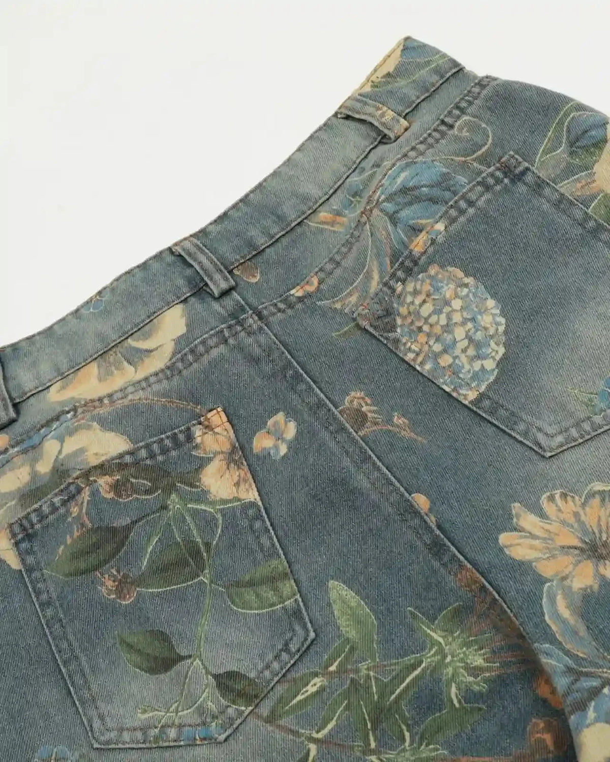 "FLORAL" Graphic Trousers