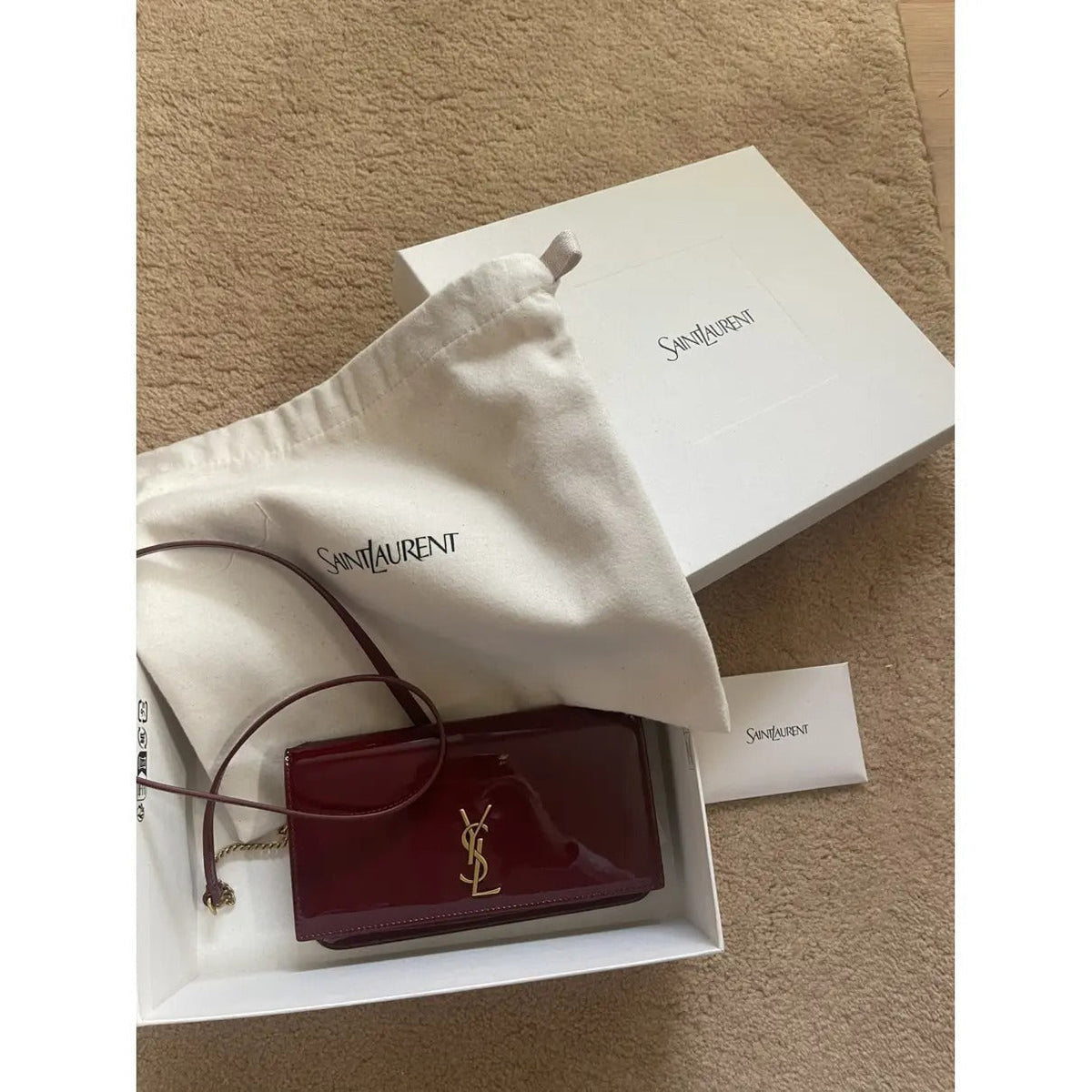 Saint Laurent Kate Small Shoulder Bag In Patent Leather – Exclusive