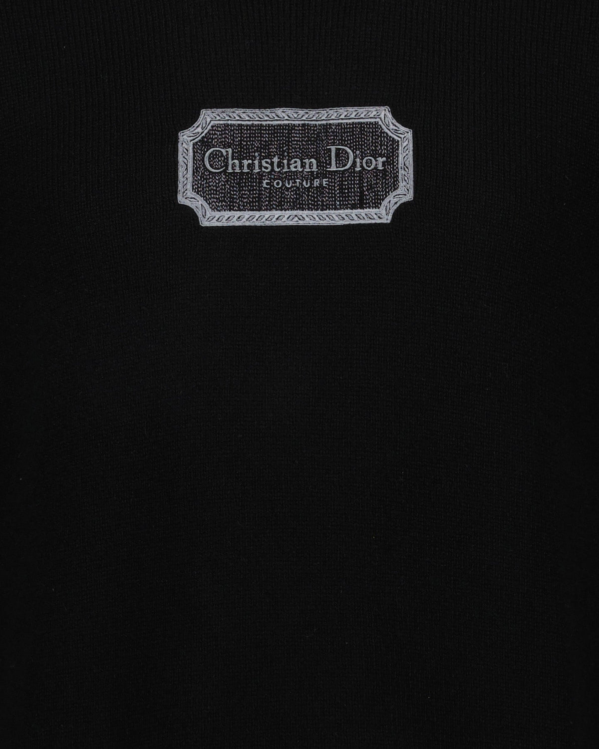 Couture logo sweater