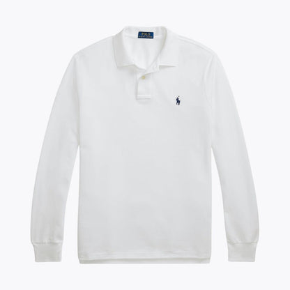 RL Mesh Long-Sleeve Polo Shirt