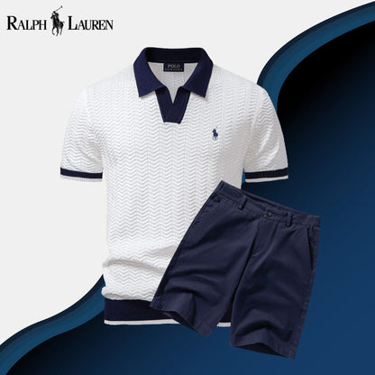 RL Old Money Polo Shirt + Shorts Set