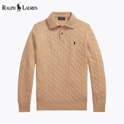 R&L Cable-Knit Jumper