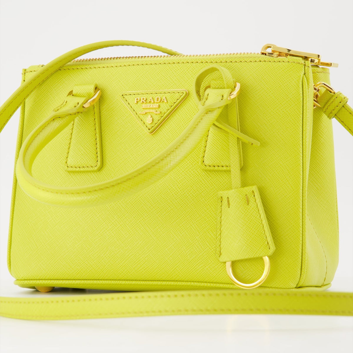 Galleria Saffiano Yellow Bag